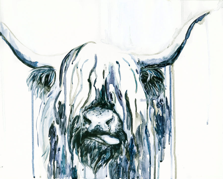 Cow in a Shower